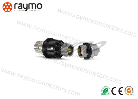 AMC Series Miniature Circular Push Pull Connector 12 Pin Quick Coupling for Medical Devices