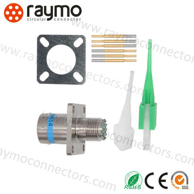 एम्फेनोल MIL-DTL-38999 सीरीज III कनेक्टर D38999/26WB05SN महिला प्लग केबल 5 पिन मिलिट्री सर्कुलर कनेक्टर्स